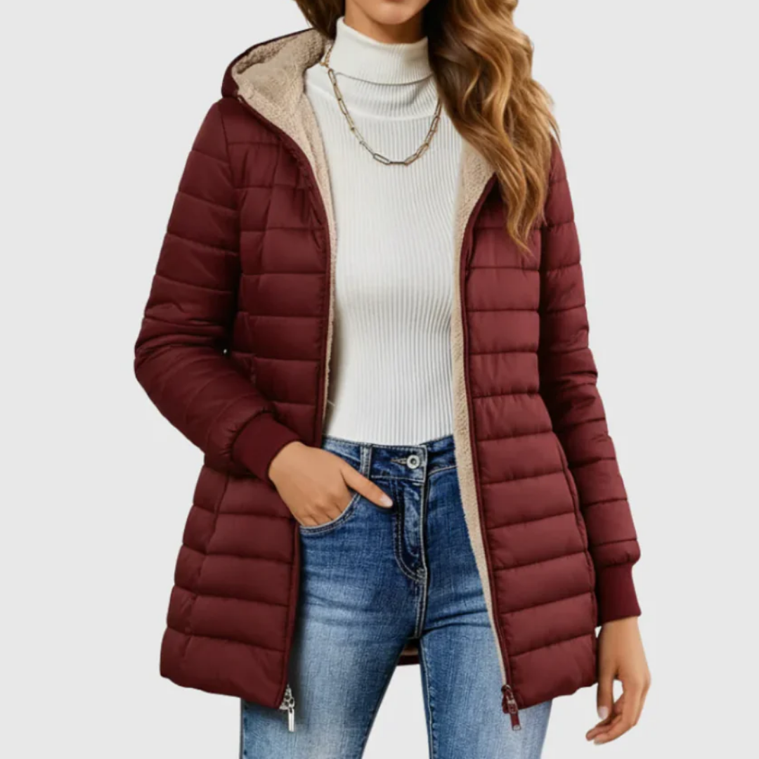 Caroline | Sherpa-Lined Winter Coat
