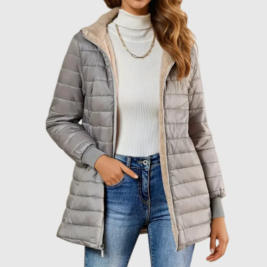 Caroline | Sherpa-Lined Winter Coat