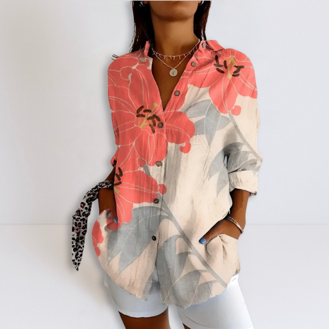 Katherine | Relaxed Printed Blouse