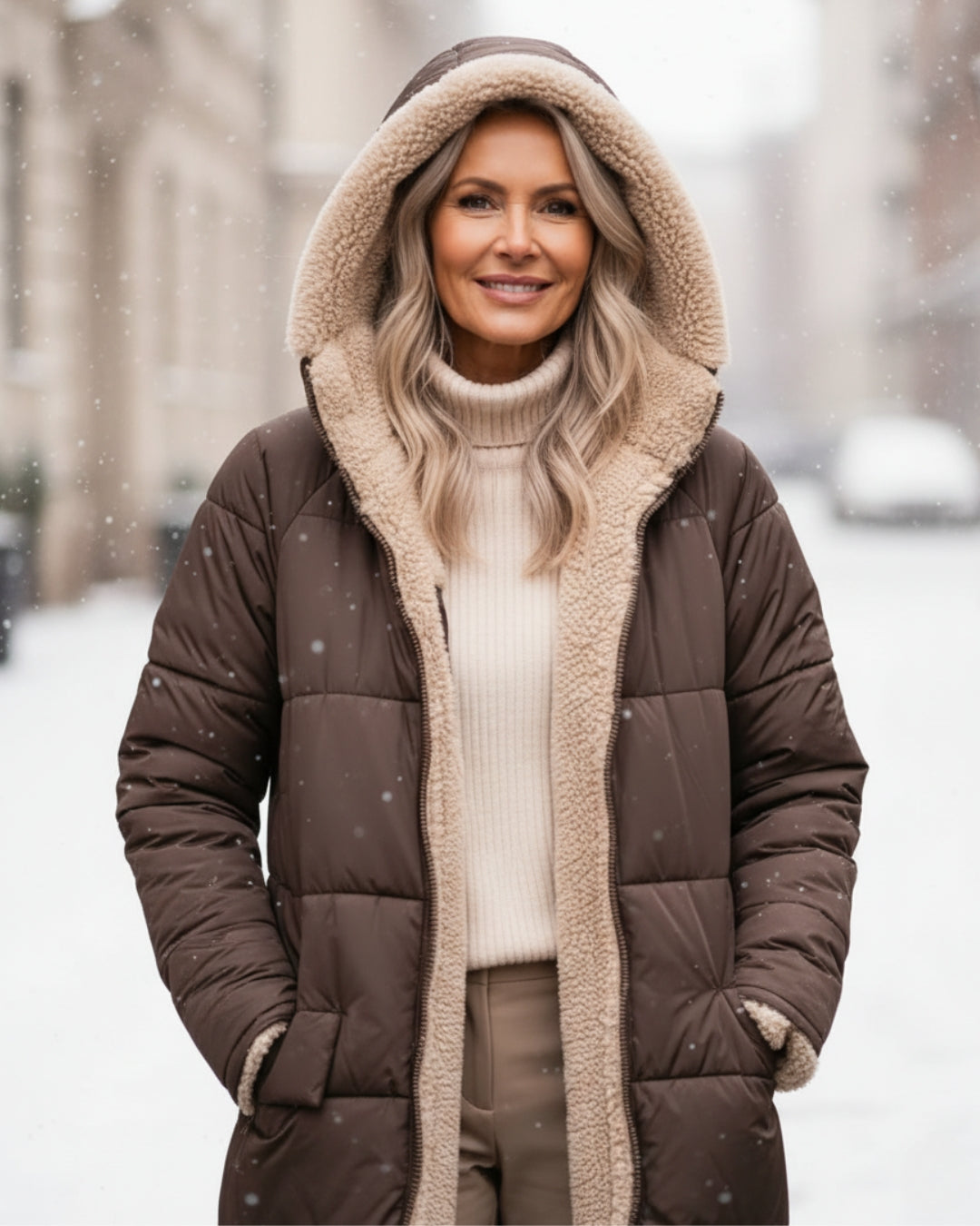 Eleanor | Sherpa Winter Coat