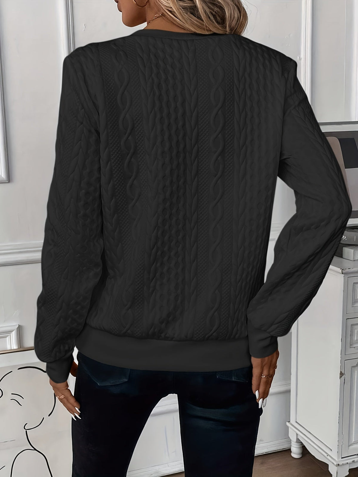 Lina | Stylish Knitted Sweater