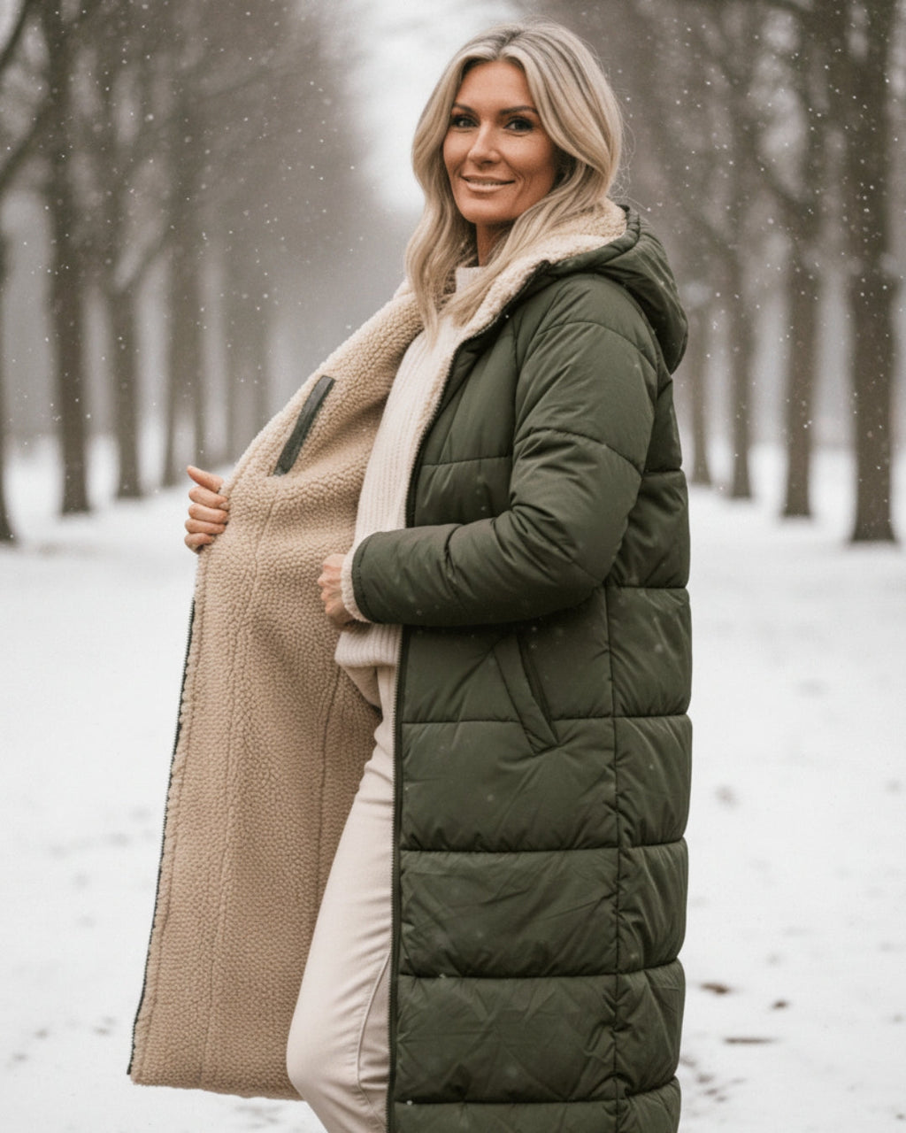 Eleanor | Sherpa Winter Coat