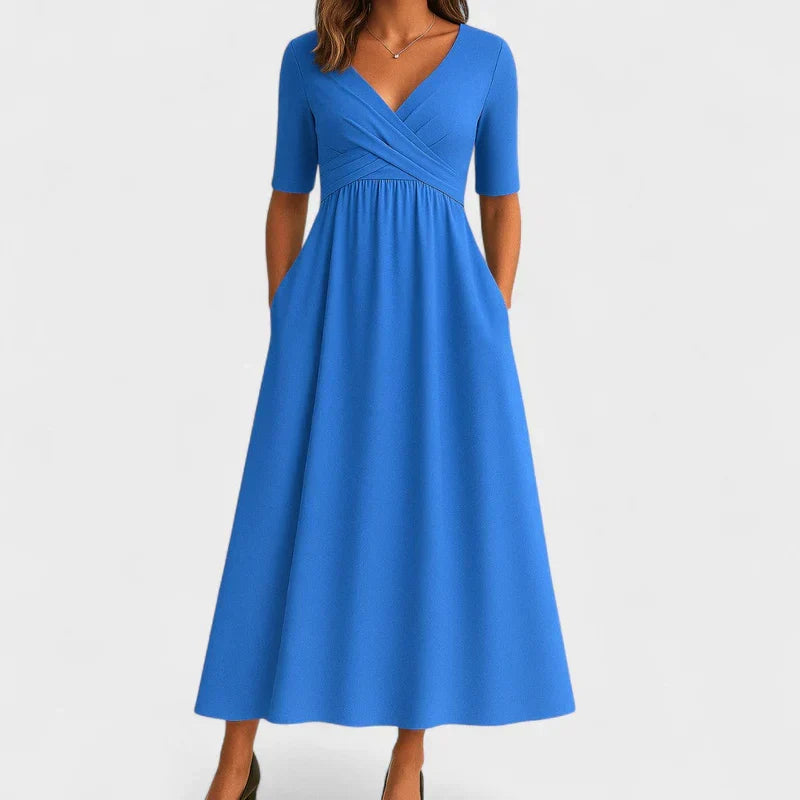 Lori | Elegant Wrap-Style Dress
