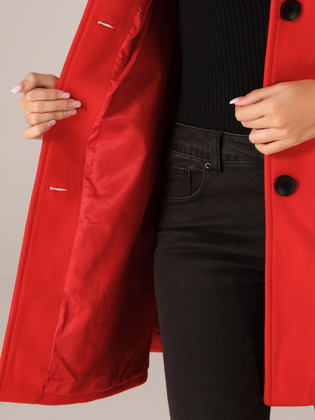 Josephine | Single Breasted Winter Trench Coat